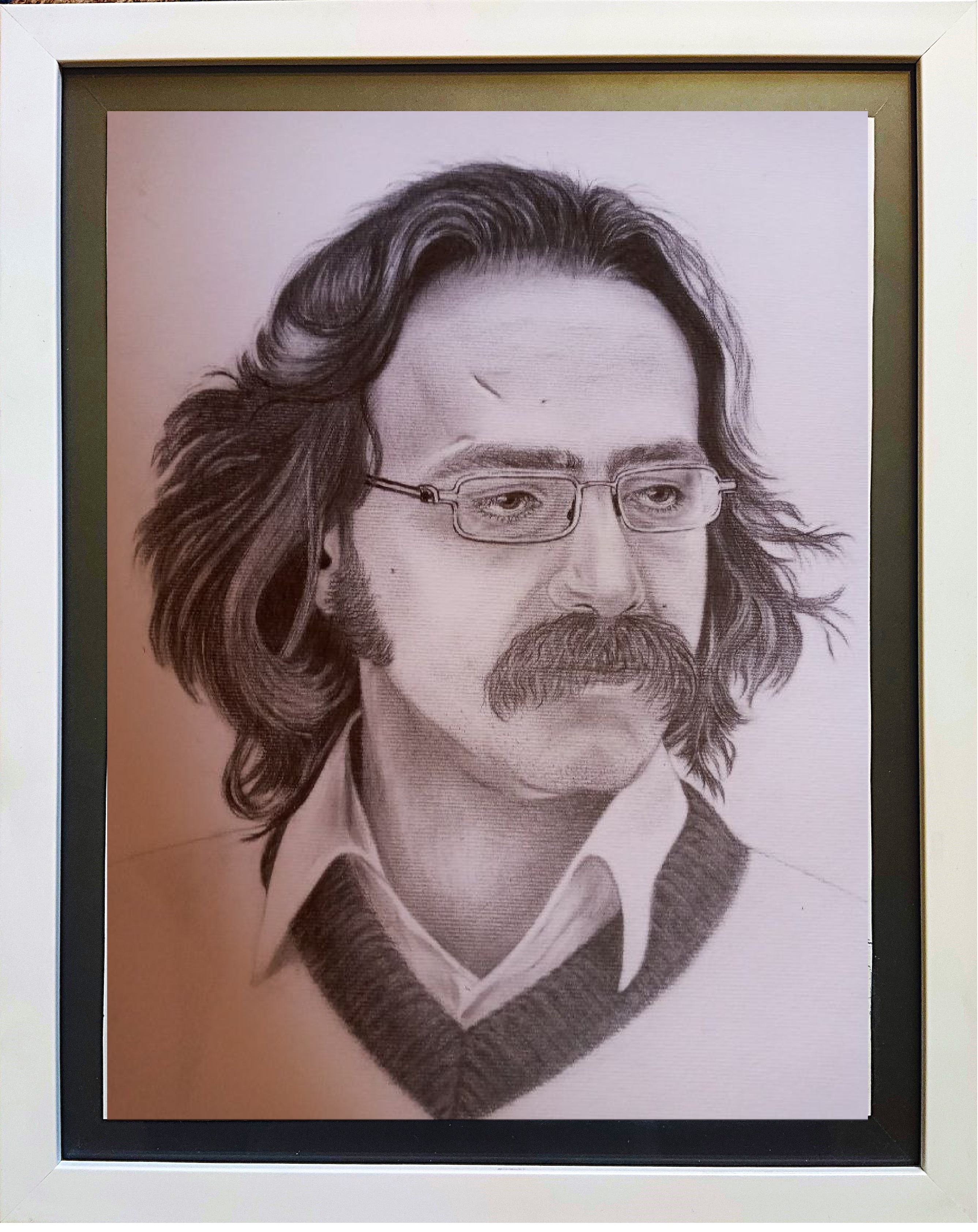 بدون عنوان  – مداد روی کاغذ  -  26 در 34 سانتیمتر