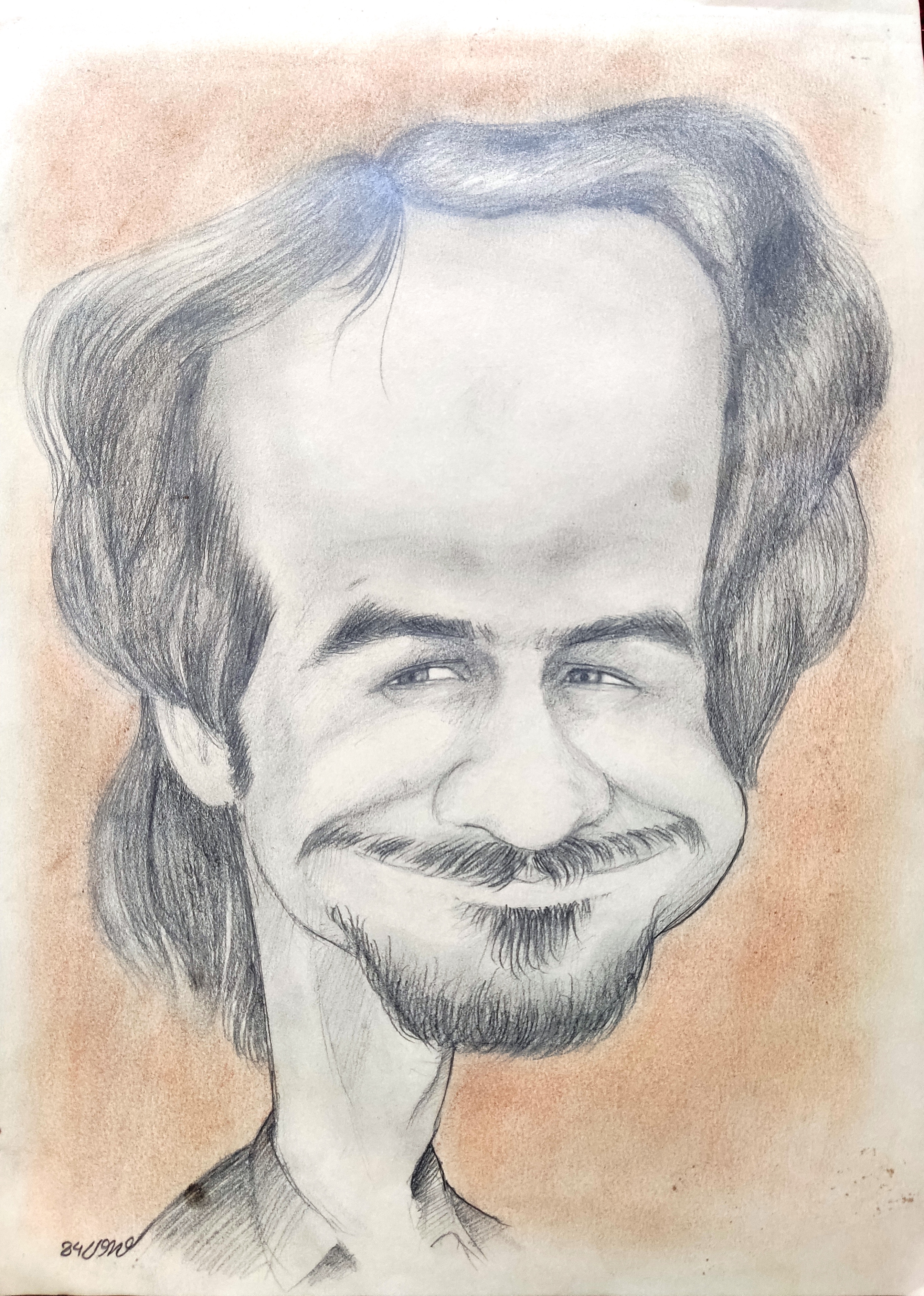 بدون عنوان – مداد روی کاغذ -  21 در 30 سانتیمتر